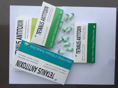 Inyección de antitoxina tetánica